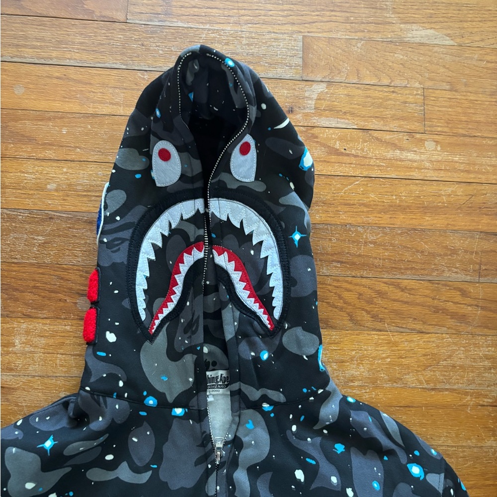 Shark Face Camouflage Hoodie